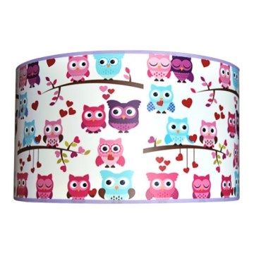 Dečija plafonjera OWLS 2xE27/60W/230V