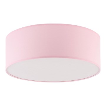 Dečija plafonjera RONDO KIDS 4xE27/15W/230V roze
