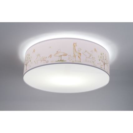 Dečija plafonjera SWEET DREAMS 2xE27/60W/230V pr. 40 cm