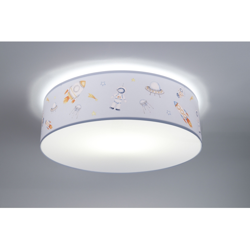 Dečija plafonjera SWEET DREAMS 2xE27/60W/230V pr. 40 cm