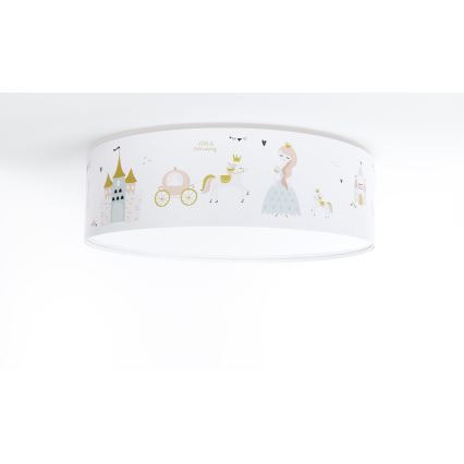 Dečija plafonjera SWEET DREAMS 2xE27/60W/230V pr. 40 cm