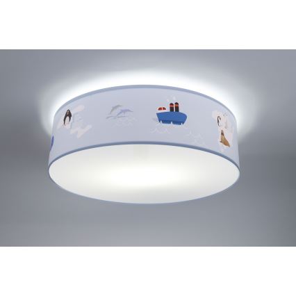 Dečija plafonjera SWEET DREAMS 2xE27/60W/230V pr. 40 cm