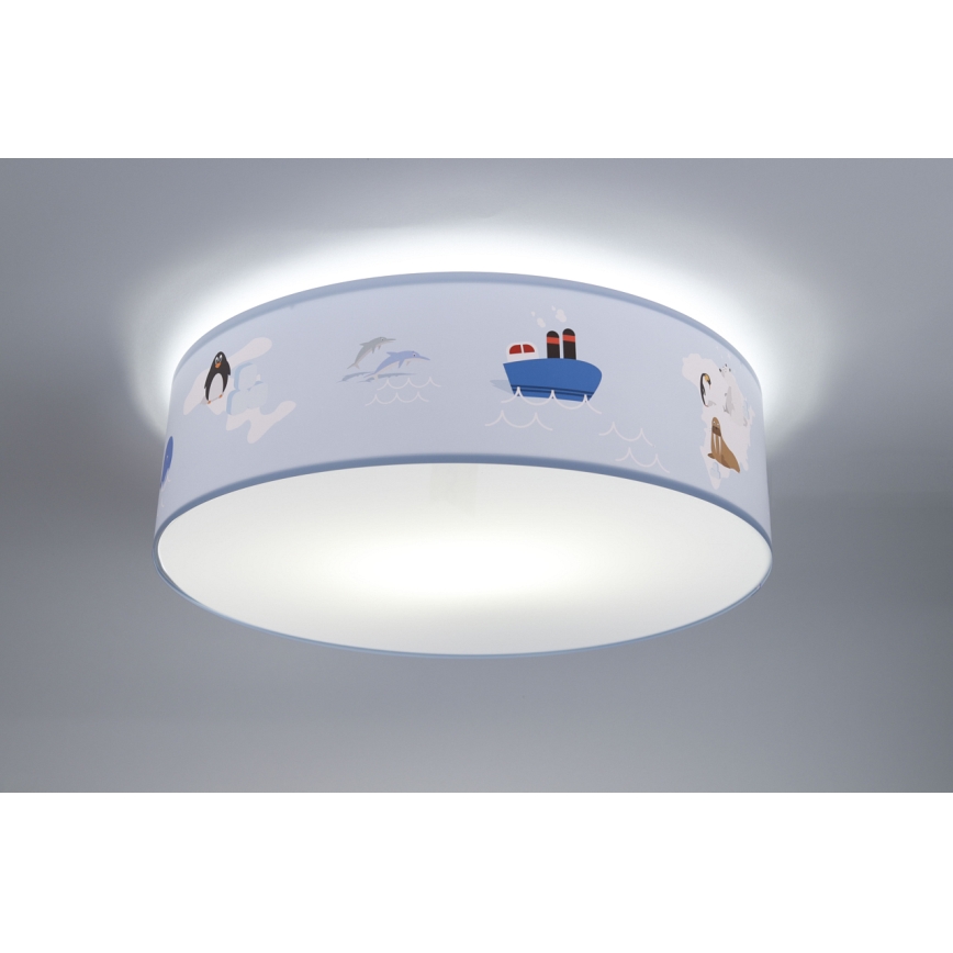 Dečija plafonjera SWEET DREAMS 2xE27/60W/230V pr. 40 cm