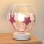 Dečija stona lampa STARS 1xE27/15W/230V roze/bela