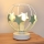 Dečija stona lampa STARS 1xE27/15W/230V zelena/bela
