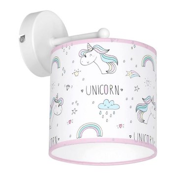 Dečija zidna rasveta UNICORN 1xE27/60W/230V