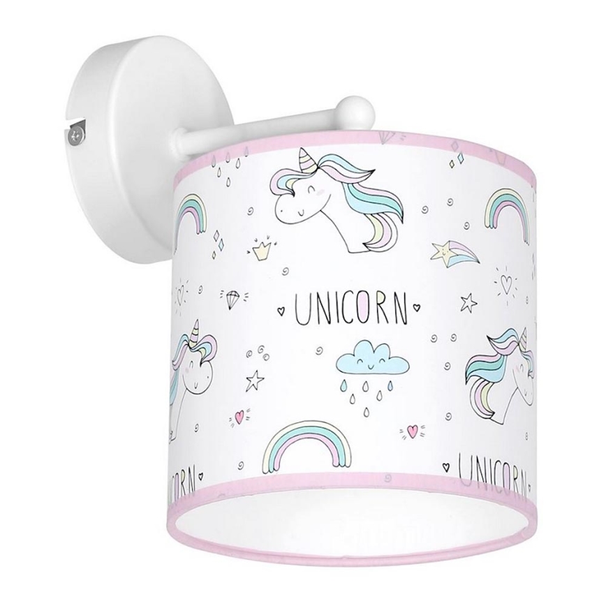 Dečija zidna rasveta UNICORN 1xE27/60W/230V