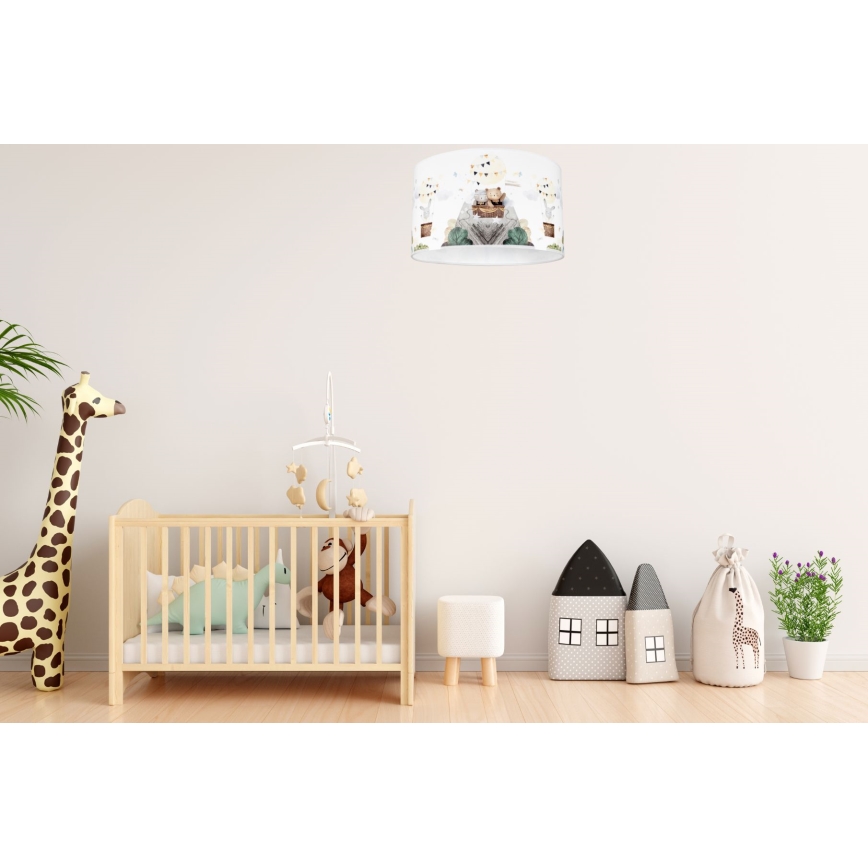 Dečije plafonsko svetlo BEARS 1xE27/60W/230V