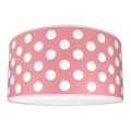 Dečije plafonsko svetlo DOTS PINK 2xE27/60W/230V ružičasto