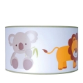 Dečije plafonsko svetlo ZOO 2xE27/60W/230V