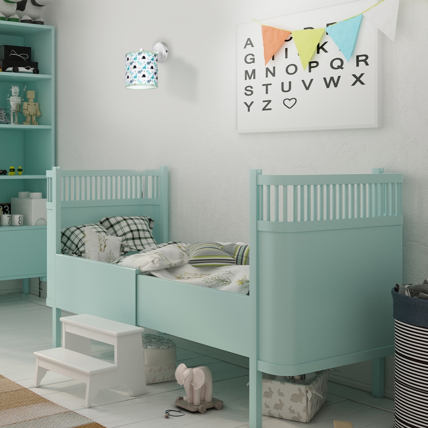 Dečije zidno svetlo DINO 1xE27/60W/230V