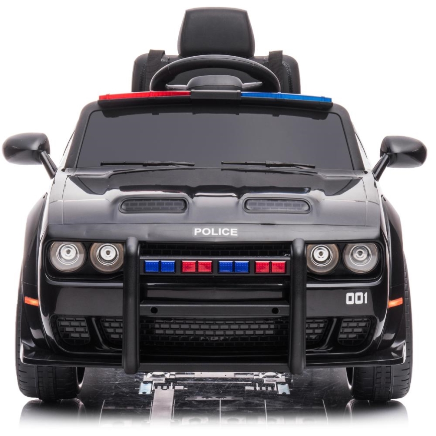 Dečiji električni automobil Dodge Challenger Policija 50W/4500 mAh  crno/bela