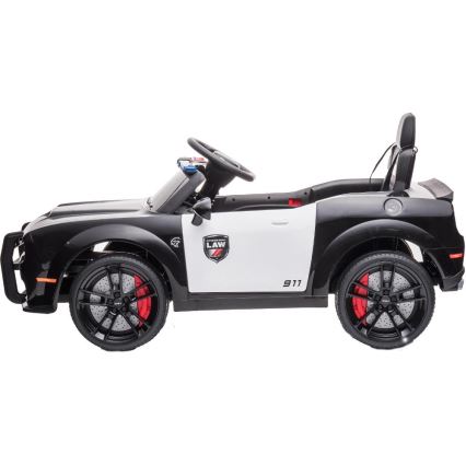 Dečiji električni automobil Dodge Challenger Policija 50W/4500 mAh  crno/bela