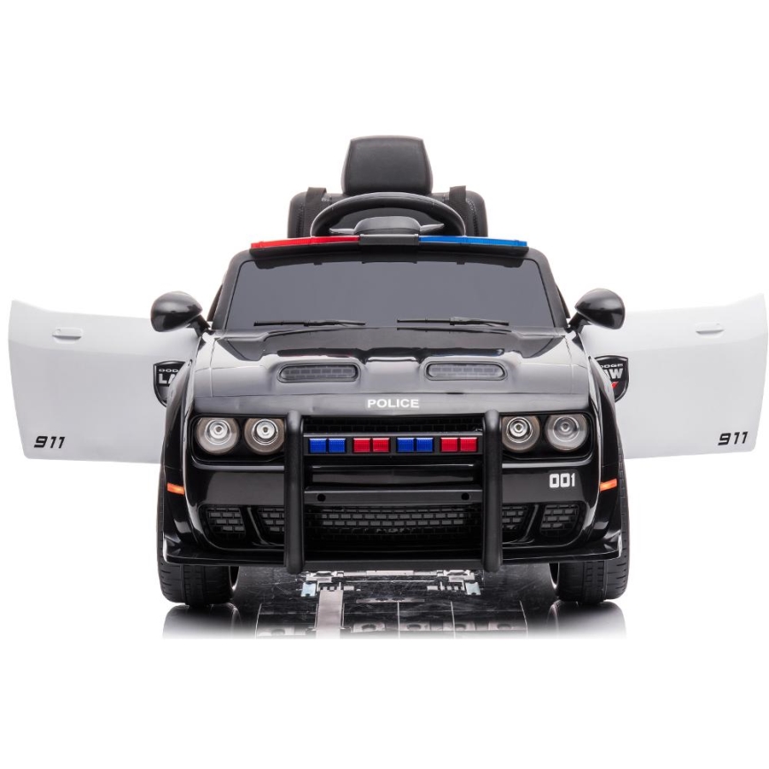 Dečiji električni automobil Dodge Challenger Policija 50W/4500 mAh  crno/bela