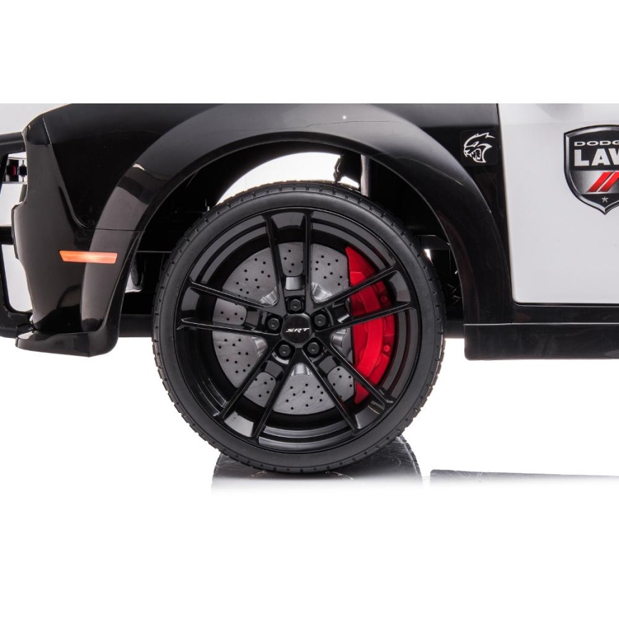 Dečiji električni automobil Dodge Challenger Policija 50W/4500 mAh  crno/bela