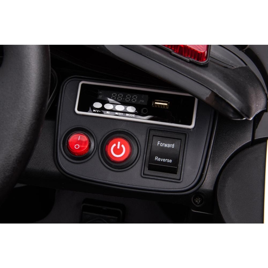 Dečiji električni automobil Dodge Challenger Policija 50W/4500 mAh  crno/bela