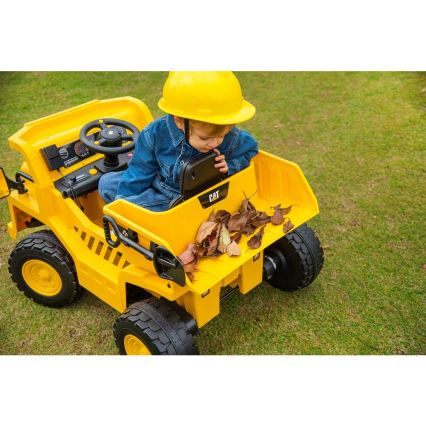 Dečiji električni automobil Kamion CAT 60W/4500 mAh žuta/crno