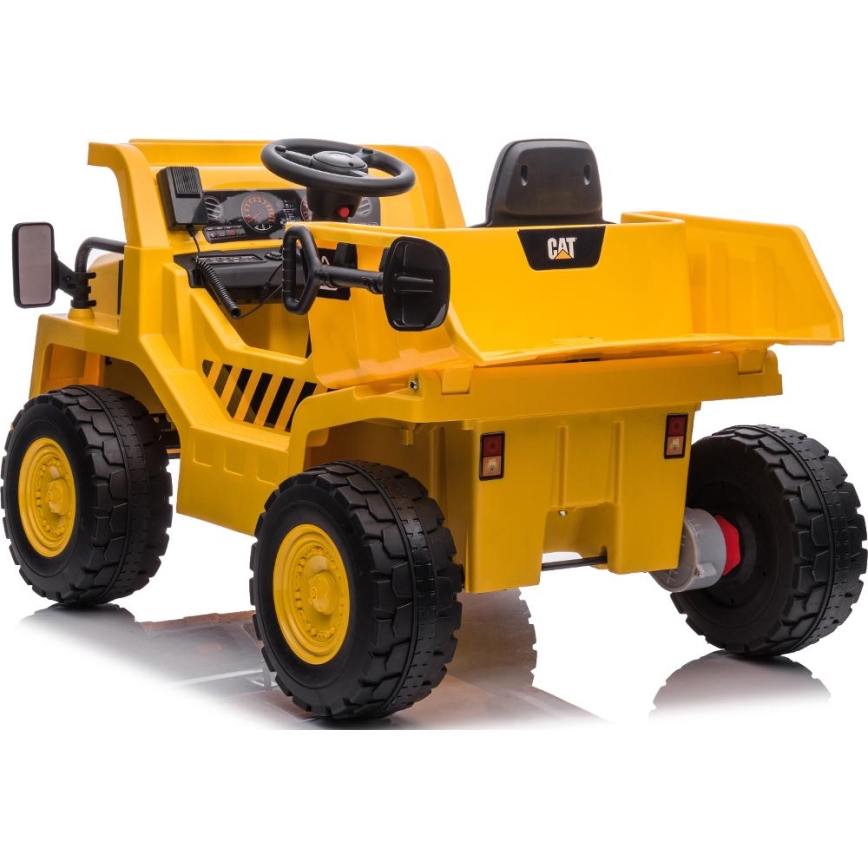 Dečiji električni automobil Kamion CAT 60W/4500 mAh žuta/crno