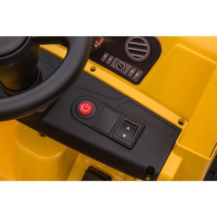 Dečiji električni automobil Kamion CAT 60W/4500 mAh žuta/crno