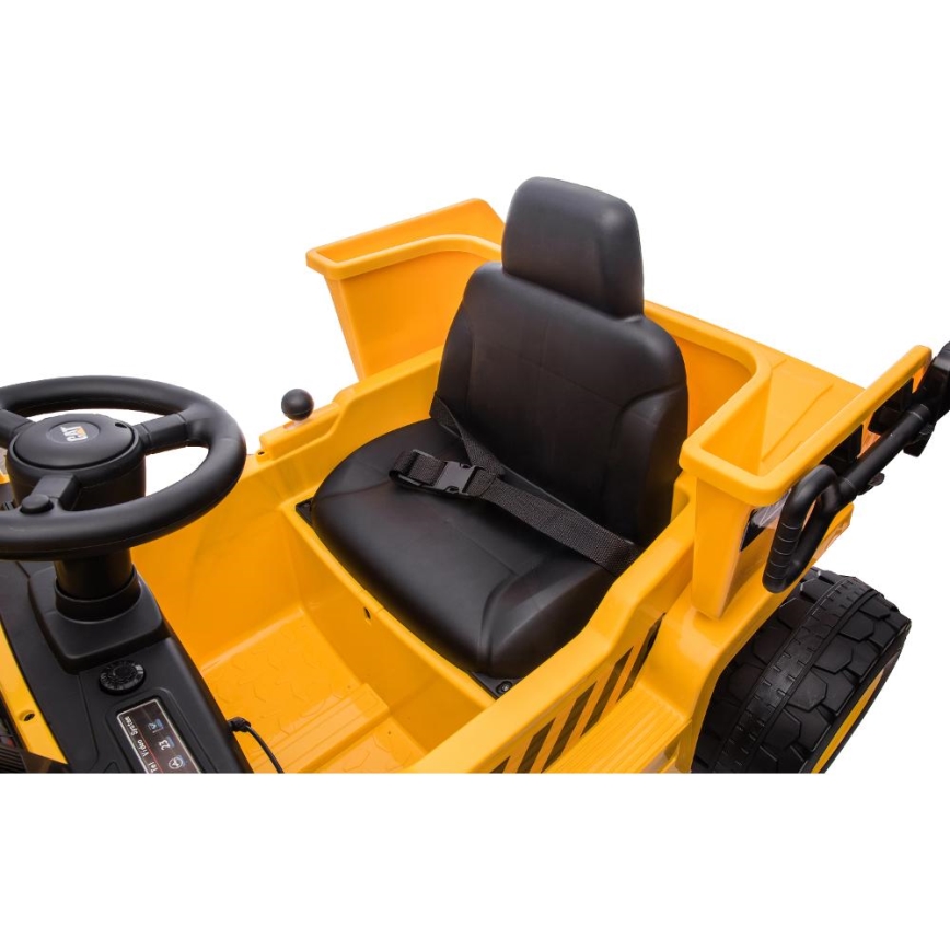 Dečiji električni automobil Kamion CAT 60W/4500 mAh žuta/crno