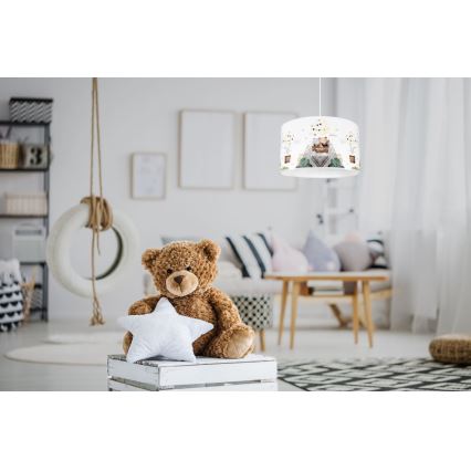 Dečiji luster BEARS 1xE27/60W/230V