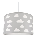 Dečiji luster CLOUDS GREY 1xE27/60W/230V