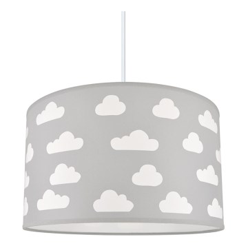 Dečiji luster CLOUDS GREY 1xE27/60W/230V