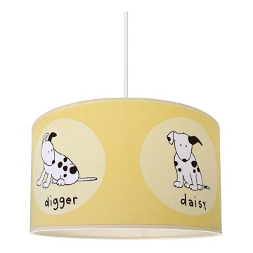 Dečiji luster DOGS 1xE27/60W/230V
