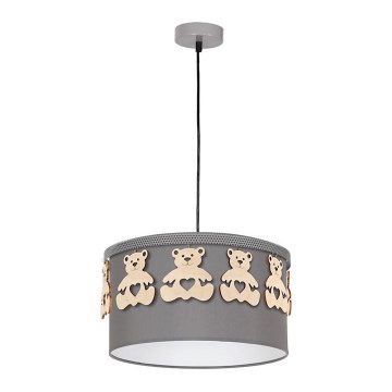 Dečiji luster na sajli BEAR 1xE27/60W/230V