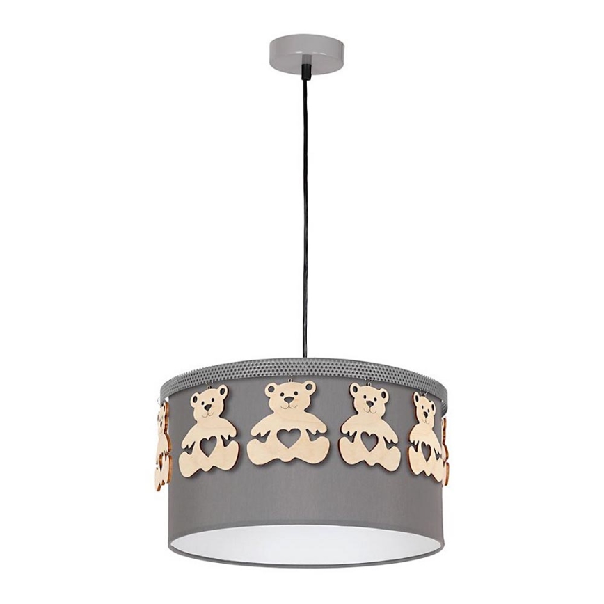 Dečiji luster na sajli BEAR 1xE27/60W/230V