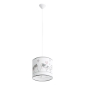 Dečiji luster na sajli CAT 1xE27/15W/230V prečnik 30 cm mačka