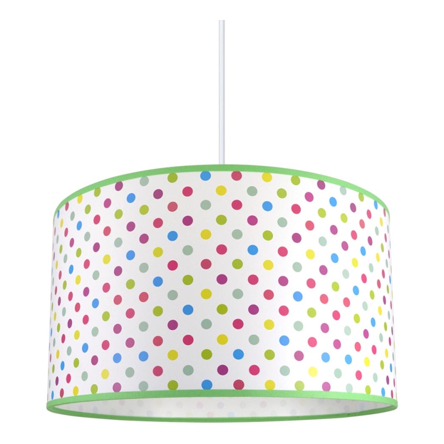 Dečiji luster na sajli DOTS 1xE27/60W/230V