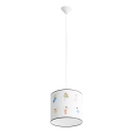 Dečiji luster na sajli FAIRY 1xE27/15W/230V, prečnik 30 cm, vila