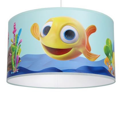 Dečiji luster na sajli FISH 1xE27/60W/230V