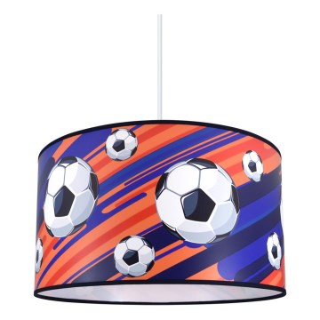 Dečiji luster na sajli FOOTBALL 1xE27/60W/230V