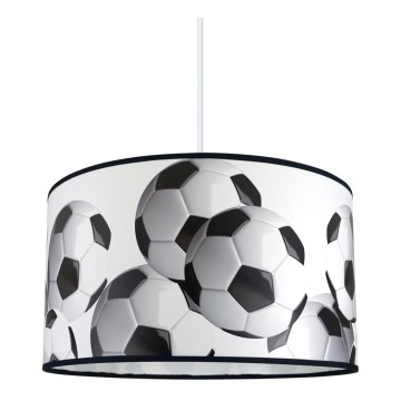 Dečiji luster na sajli FOOTBALL 1xE27/60W/230V