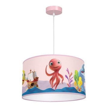 Dečiji luster na sajli OCTOPUS 1xE27/60W/230V