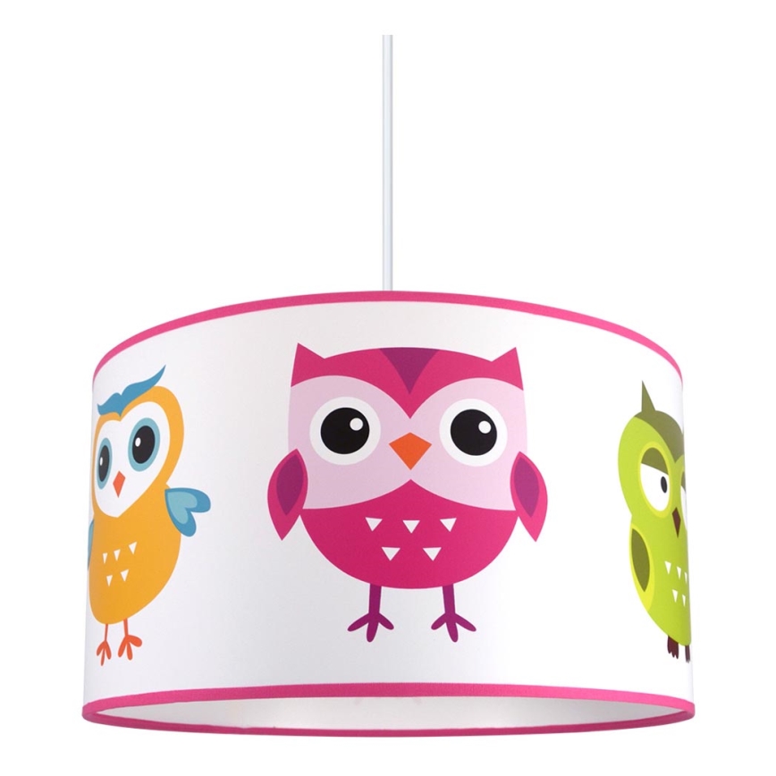 Dečiji luster na sajli OWL 1xE27/60W/230V