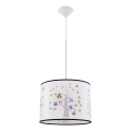 Dečiji luster na sajli OWLS 1xE27/15W/230V, prečnika 40 cm, sa motivom sova