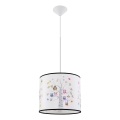 Dečiji luster na sajli OWLS 1xE27/15W/230V Ø 30 cm sove