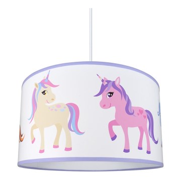 Dečiji luster na sajli PONY/UNICORN  1xE27/60W/230V