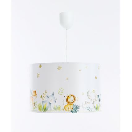 Dečiji luster na sajli SWEET DREAMS 1xE27/60W/230V pr. 30 cm