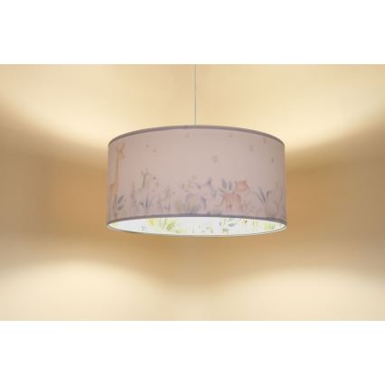 Dečiji luster na sajli SWEET DREAMS 1xE27/60W/230V pr. 30 cm