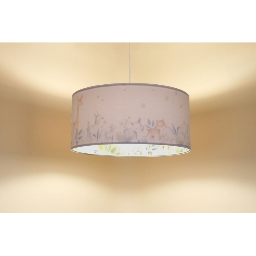 Dečiji luster na sajli SWEET DREAMS 1xE27/60W/230V pr. 30 cm