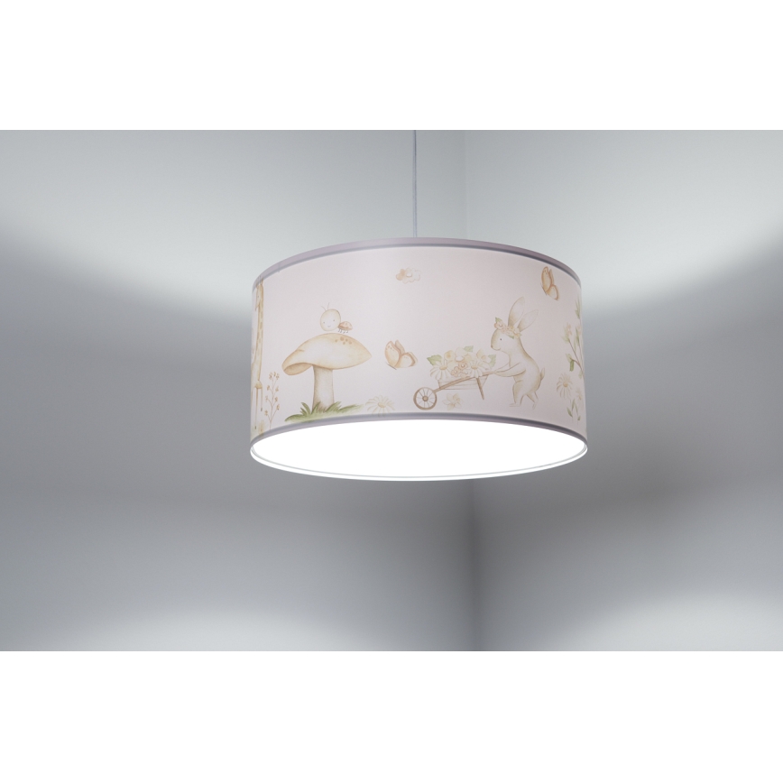 Dečiji luster na sajli SWEET DREAMS 1xE27/60W/230V pr. 30 cm