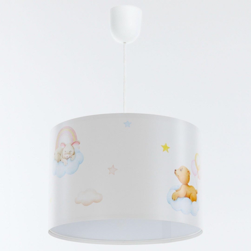 Dečiji luster na sajli SWEET DREAMS 1xE27/60W/230V pr. 30 cm