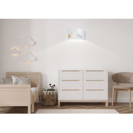 Dečiji luster na sajli SWEET DREAMS 1xE27/60W/230V pr. 30 cm