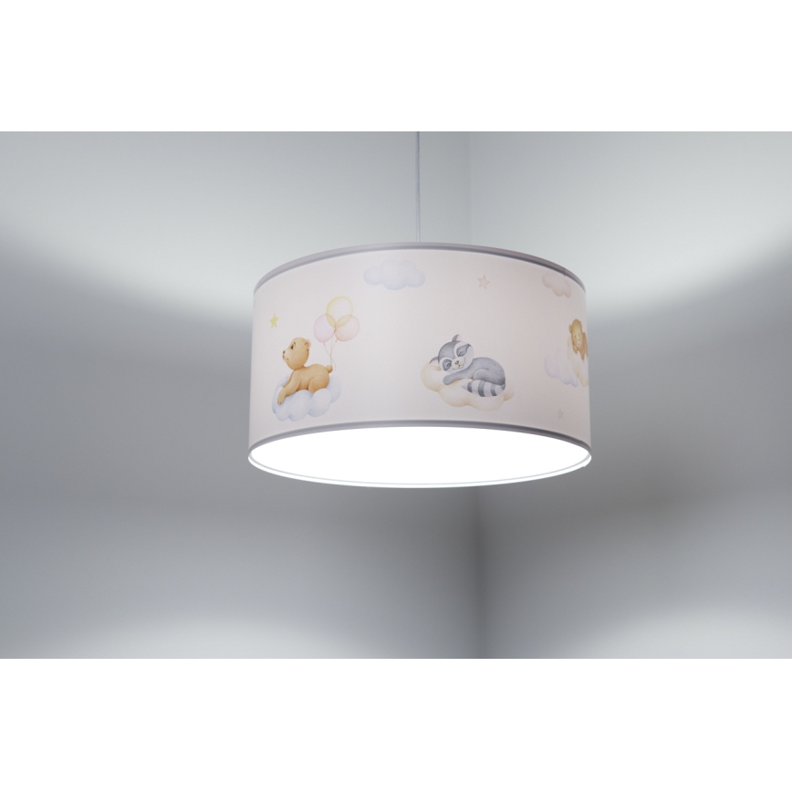 Dečiji luster na sajli SWEET DREAMS 1xE27/60W/230V pr. 30 cm