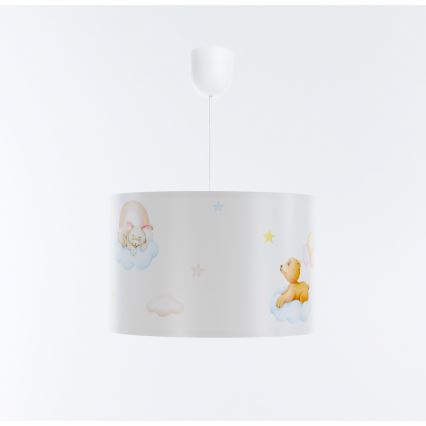 Dečiji luster na sajli SWEET DREAMS 1xE27/60W/230V pr. 30 cm