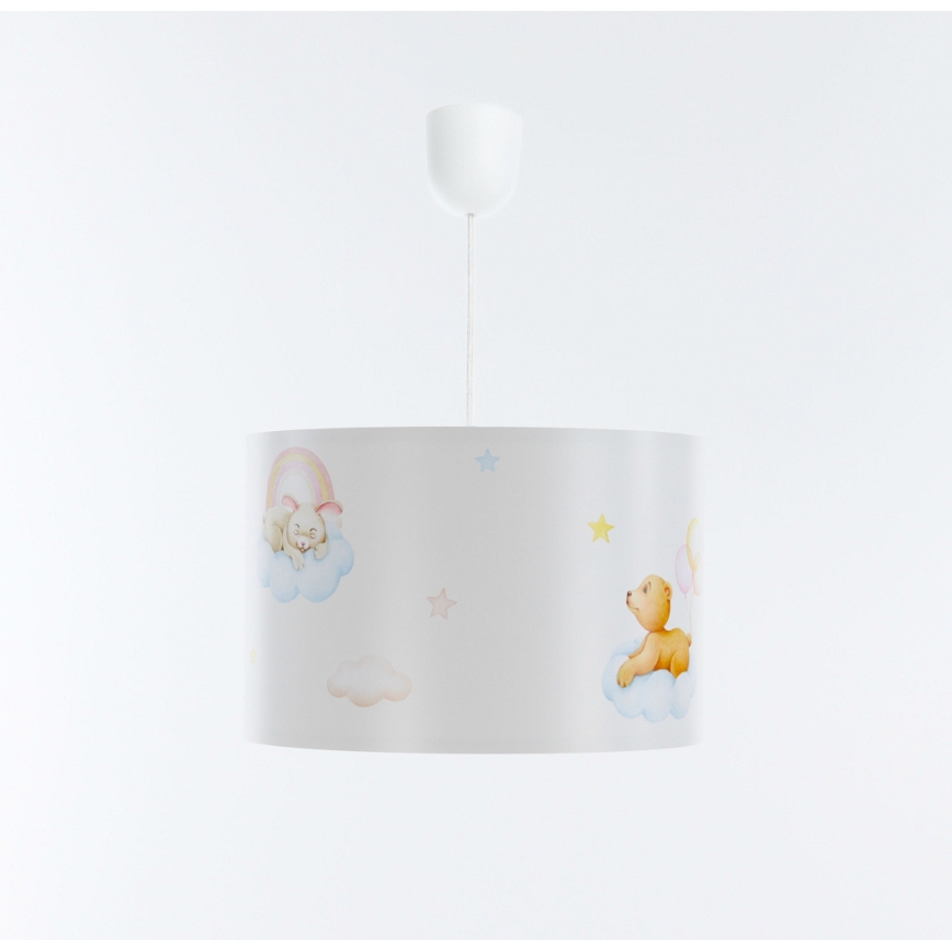 Dečiji luster na sajli SWEET DREAMS 1xE27/60W/230V pr. 30 cm